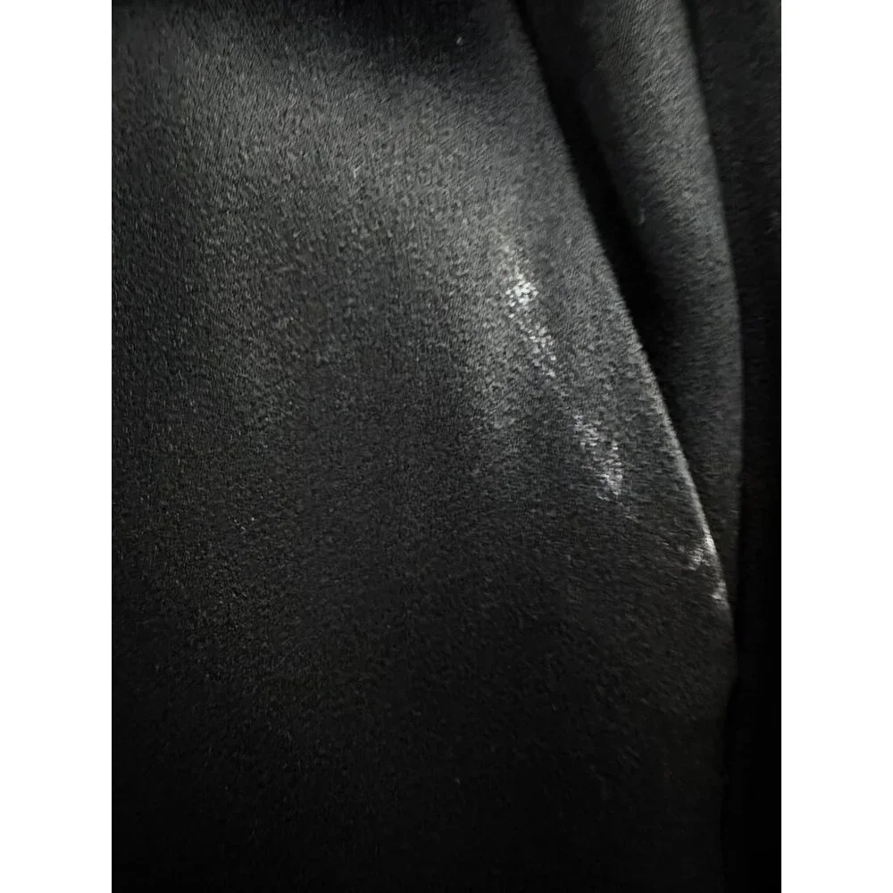 Hellessy Black Kooning satin trousers with shirttail overlay, size 4 - Picture 11 of 16